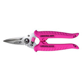 Sterling - 185mm Black Panther Pink Industrial Snips - Pink Handles | 29-721P